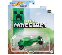 Hot Wheels 2021 - Minecraft - Character Cars - Creeper - 1/8 GYB65