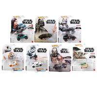 Hot Wheels 2021 Star Wars Studio Character Cars Complete Set of 7 Diecast Vehicles from GJH91-956H Release
