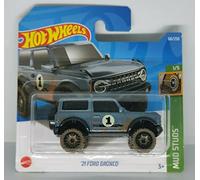 Hot Wheels 2022 21 Ford Bronco Metallic Blue 68/250 (Short Card) HCT70