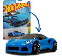 Hot Wheels 2022 - Lotus Emira - Blue - HW Exotics 10/10 - Mint/NrMint Ships Bubble Wrap Packed in a Box