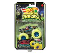 Hot Wheels Monster Trucks Die-Cast 1:64 Scale Toy Truck that Glows in the Dark (Styles May Vary)