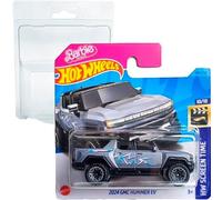 Hot Wheels 2024 GMC Hummer EV Barbie The Film 10/10 (184/250) HKH13 Short Card Mattel 2023 + Blister & Card Protector Pack Friki Monkey