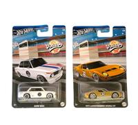 Hot Wheels 2024 Vintage Racing Club - 2-Pack (HRT81-956A) | BMW 2002 & Lamborghini Miura SV | 1:64 Die-Cast Collector Cars - Ages 3+