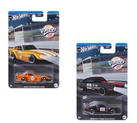 Hot Wheels 2024 Vintage Racing Club - 2-Pack (HRT81-956B) | Custom Ford Maverick & Custom Datsun 240Z | 1:64 Die-Cast Collector Cars - Ages 3+