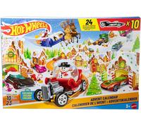Hot Wheels 2025 Christmas Advent Calendar Includes x10 1:64 Cars & More