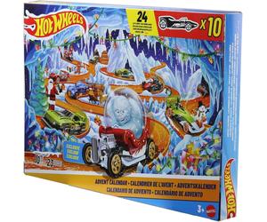 Hot Wheels 2026 Advent Calendar | With 10 Vehicles in 1:64 Scale