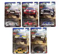 Hot Wheels 2026 Silver Series Rally Racers GDG44 - Complete Set of 5