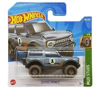 Hot Wheels - '21 Ford Bronco - Mud Studs 1/5 - HCT70 - Short Card - Off-Road Vehicle - Mattel 2022