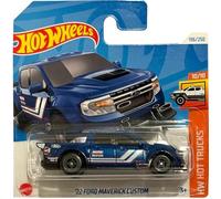 Hot Wheels '22 Ford Maverick Custom Blue - HW Hot Trucks 10/10 - HRY78 - Motul Bilstein - Ford Licence - 1:64 Model Car