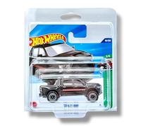 Hot Wheels '23 Ram 1500 (Black & Red) 2/5 HW Reverse Rake - 2025-96/250 (Short Card) - includes a KLAS Car Keeper Protector Case - HYY54