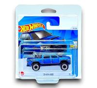 Hot Wheels '23 Ram 1500 (Blue & Black) 7/10 Factory Fresh - 2024-97/250 (Short Card) - includes a KLAS Car Keeper Protector Case - HTC82