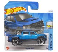 Hot Wheels - ´23 RAM 1500 - Fctory Fresh 7/10 - HTC82 - Short Card - Dodge Pickup Truck - Blue Metallic - Mattel 2024-1:64-1:64