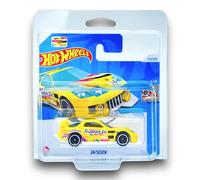 Hot Wheels 24/Seven (Yellow & White - International Friendship Day) 9/10 HW Celebration Racers - 2024-173/250 (Short Card) - includes a KLAS Car Keeper Protector Case - HTB01