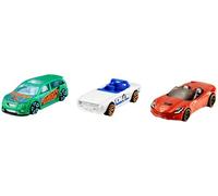 Hot Wheels 3 Car Pack, Multipack of 3 Hot Wheels Vehicles, Instant Starter Set, Collection of 1:64 Scale Toy Sports Cars, Rolling Wheels, Gift for Kids 3 Years & Up, K5904
