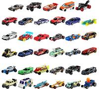 Hot Wheels 36 Car Pack, Multi-Pack of 1:64 Scale Modern & Classic Hot Wheels Vehicles for Play or Display, Gift for Car Enthusiasts, Collectors & Kids 3 Years Old & Up, GWN98
