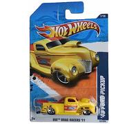 Hot Wheels '40 Ford Pickup, HW Drag Racers '11 [Yellow] 127/244