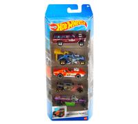 Hot Wheels 5 Car Gift Set with Die-Cast Vehicles for Ages 3 and Up
