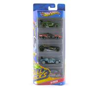 Hot Wheels 5 Car Pack Assorted Diecast Vehicles Gift Set Kids Toy Cars 1806