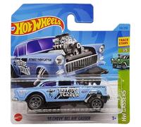 Hot Wheels - '55 Chevy Bel Air Gasser - HW Gassers 1/5 - HKK26 - Short Card - Track Stars - Firestone - GM - Mattel 2023-1:64