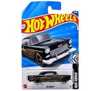Hot Wheels '55 Chevy [Black] Rod Squad 3/10, 45/250