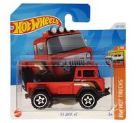 Hot Wheels - ´57 Jeep FC - HW Hot Trucks 3/10 - HTD21 - Short Card - Pickup - Red - Mattel 2024-1:64