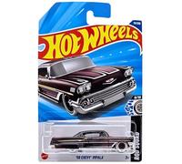 Hot Wheels '58 Chevy Impala, Rod Squad Series 8/10, Die-Cast Car 111/250