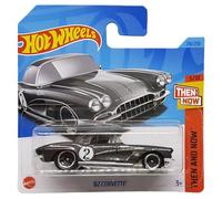 Hot Wheels - ´62 Corvette - Then and Now 5/10 - HKJ42 - Short Card - GM - Grey Metallic - Mattel 2023
