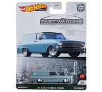 Hot Wheels '64 Chevy Nova Panel - Fast Wagons 2/5 - Blue