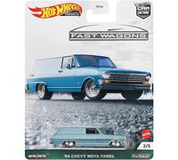Hot Wheels '64 Chevy Nova Panel - Fast Wagons 2/5 - Blue