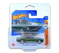 Hot Wheels '65 Mustang 2+2 Fastback (Green) 1/10 Muscle Mania 2022-192/250 (Short Card) *** COMES IN A KLAS CAR KEEPER PROTECTIVE COLLECTORS CASE *** HCV37