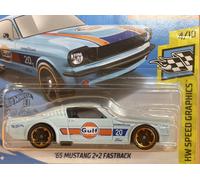Hot Wheels '65 Mustang 2+2 Fastback Gulf Speed Graphics 2020 Short Card