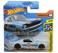 Hot Wheels ’65 Mustang Fastback Speed Graphics Gulf 4/10 VGC Gift