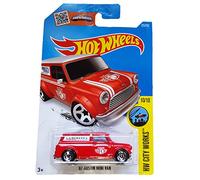 Hot Wheels '67 Austin Mini Van (Red) (HW City Works) 10/10 by Hot Wheels