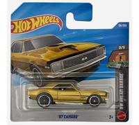 Hot Wheels - '67 Camaro - JJJ26 - HW Dream Garage 3/5 - Short Card - Gold Metallic - Official Licensed Model - Mattel 2026 (56/250) - 1:64