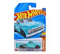Hot Wheels 67 Chevy C10 Teal HW Hot Trucks 2/10