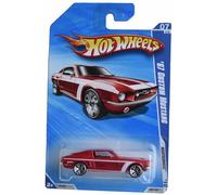Hot Wheels '67 Custom Mustang, Nightburnerz '10 7/10 [red] 95/240