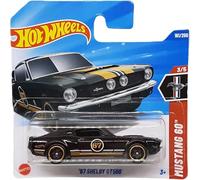 Hot Wheels - ´67 Shelby GT500 - Mustang 60th 3/5 - JBB94 - Short Card - Black Gold - Mattel 2025 - Officially Licensed Ford Model from the 2025 Mustang 60th Anniversary Series (161/250) - 1:64