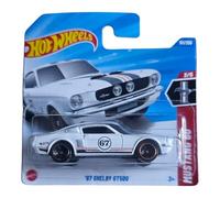 Hot Wheels '67 Shelby GT500, White Die-Cast Car, Number 67, Mustang Collection 3/5