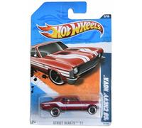 Hot Wheels '68 Chevy Nova, Street Beasts '11 2/10 [red] 82/244