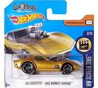 Hot Wheels '68 Corvette - Gas Monkey Garage HW Screen Time 3/10 (Short Card)