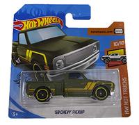 Hot wheels 69 Chevy Pickup HW Hot Trucks 10/10 2020 (202/250) Short Card