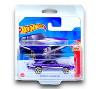 Hot Wheels '69 Dodge Charger 500 (Purple & White) 8/10 Then and Now - 2023-240/250 (Short Card) - COMES IN A KLAS CAR KEEPER PROTECTIVE COLLECTORS CASE - HKJ46