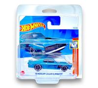 Hot Wheels '69 Mercury Cougar Eliminator (Metallic Teal & Black) 3/5 Muscle Mania - 2024-171/250 (Short Card) - COMES IN A GENUINE KLAS CAR KEEPER PROTECTOR CASE - HTC59