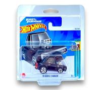 Hot Wheels '70 Dodge Charger (Black) 1/5 Tooned - 2024-161/250 (Short Card) - COMES IN A GENUINE KLAS CAR KEEPER PROTECTOR CASE - HTB40