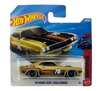 Hot Wheels '70 Dodge Hemi Challenger [Gold] Night Speed 4/10, 36/250, 1:64 Scale Diecast Toy Vehicle