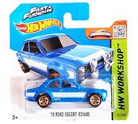 Hot Wheels '70 Ford Escort RS1600 Fast & Furious HW Workshop 2015 (221/250) Short card