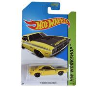 Hot Wheels '71 Dodge Challenger, HW Workshop 242/250 [yellow]