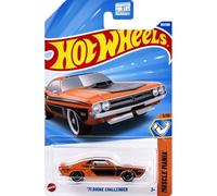 Hot Wheels '71 Dodge Challenger, Muscle Mania 1/10 [Orange/Black] 131/250