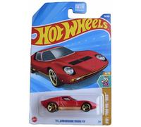 Hot Wheels '71 Lamborghini Miura SV, '70s vs '90s 6/10 [red] 78/250