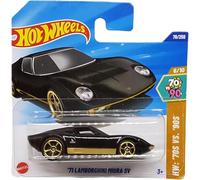 Hot Wheels - ´71 Lamborghini Miura SV - HW: ´70s vs. ´90s 6/10 - HYX73 - Short Card - Black Gold - Mattel 2025-1:64